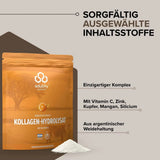 Kollagen-Hydrolysat Pulver kaufen -  edubily Kollagen  - Fitness Onlineshop
