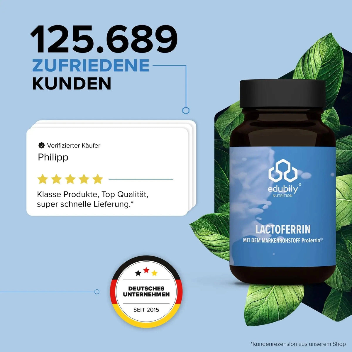 Lactoferrin kaufen -  edubily Gesundheit  - Fitness Onlineshop
