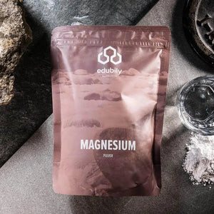 Magnesium-Pulver kaufen -  edubily Magnesium (Mineralstoff)  - Fitness Onlineshop