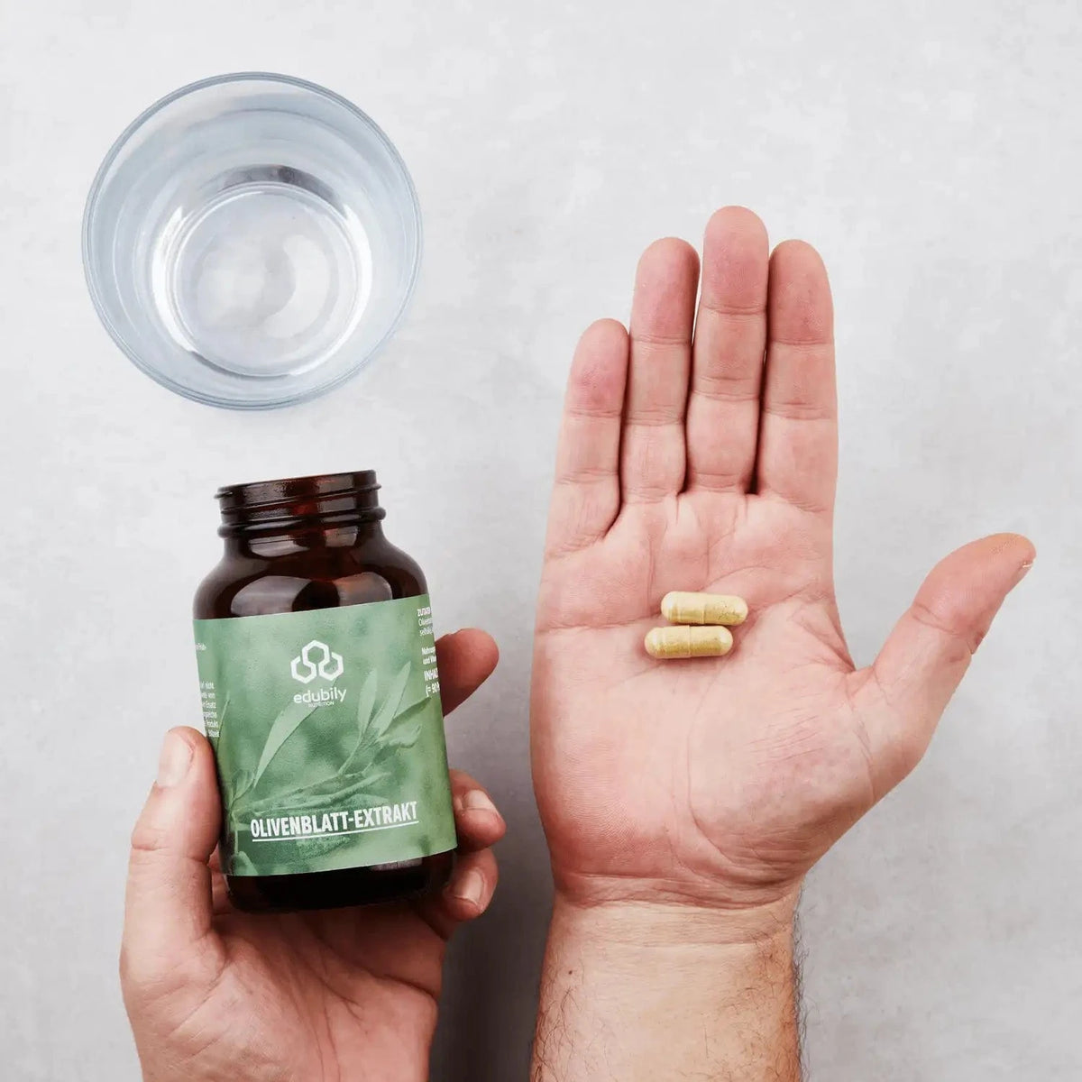 Olivenblatt Extrakt kaufen -  edubily Extrakte  - Fitness Onlineshop