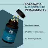 Omega-3 Kapseln – (Triglyceride 70 %) kaufen -  edubily Omega 3  - Fitness Onlineshop