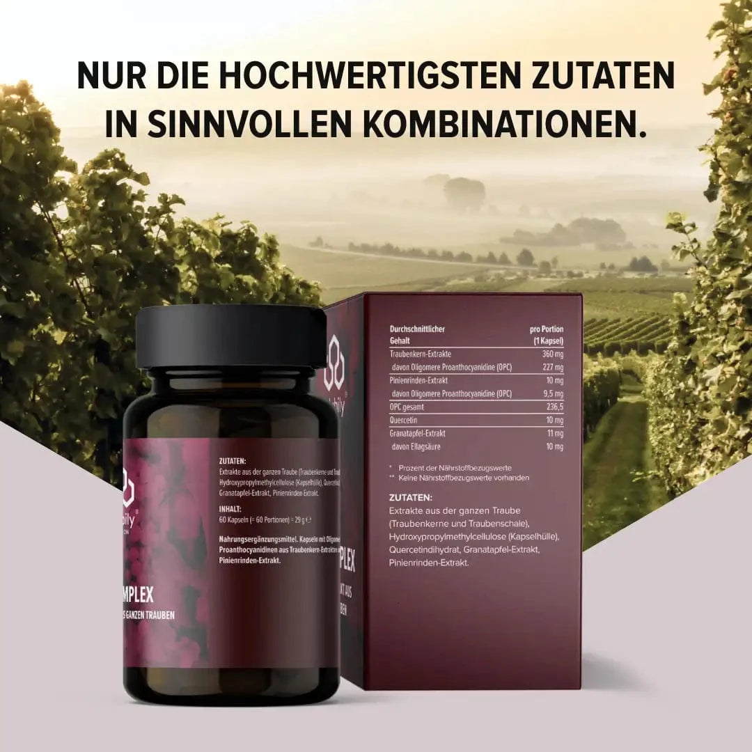 OPC Komplex 60 kaufen -  edubily Extrakte  - Fitness Onlineshop