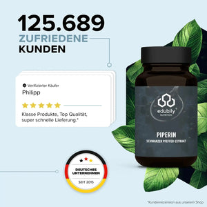 Piperin kaufen -  edubily Gesundheit  - Fitness Onlineshop