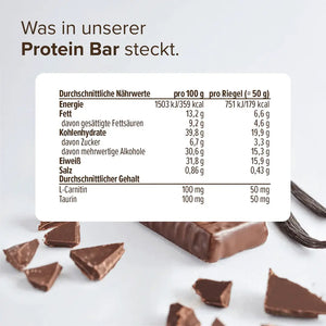 Protein Bar Vanille kaufen -  edubily Proteinriegel  - Fitness Onlineshop