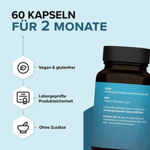 PURE Cholin Kapseln – als CDP-Cholin kaufen -  edubily Nootropika  - Fitness Onlineshop