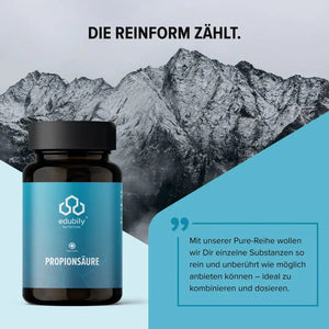 PURE Propionsäure Kapseln kaufen -  edubily Verdauung  - Fitness Onlineshop