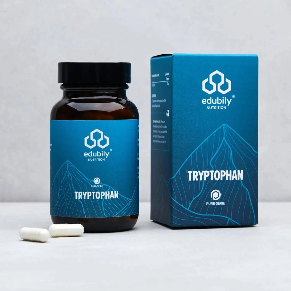 PURE Tryptophan Kapseln kaufen -  edubily Weitere Aminosäuren  - Fitness Onlineshop