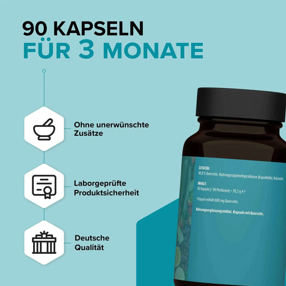 Quercetin kaufen -  edubily Gesundheit  - Fitness Onlineshop