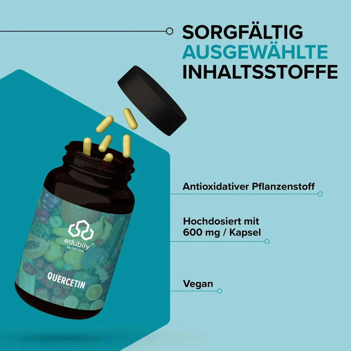 Quercetin kaufen -  edubily Gesundheit  - Fitness Onlineshop