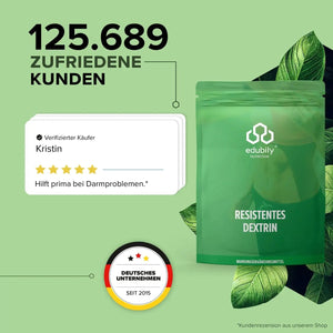 Resistentes Dextrin Pulver kaufen -  edubily Ballaststoffe  - Fitness Onlineshop