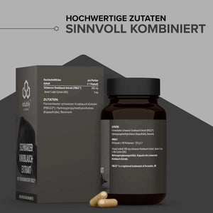 Schwarzer Knoblauch kaufen -  edubily Gesundheit  - Fitness Onlineshop