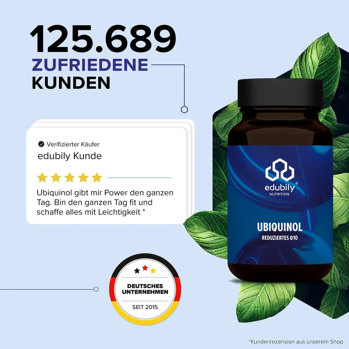 Ubiquinol Kapseln – Reduziertes Q10 von Kaneka® kaufen -  edubily Gesundheit  - Fitness Onlineshop