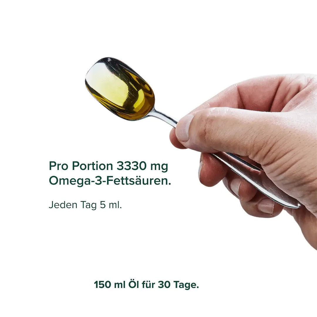 Veganes Omega-3 Öl kaufen -  edubily Omega 3  - Fitness Onlineshop