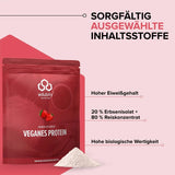 Veganes Proteinpulver kaufen -  edubily Vegane Proteinpulver  - Fitness Onlineshop