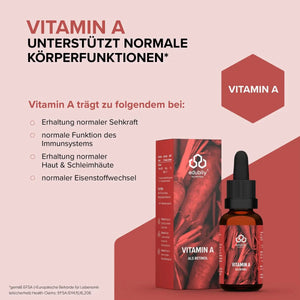 Vitamin A (reines Retinol) kaufen -  edubily Vitamine  - Fitness Onlineshop