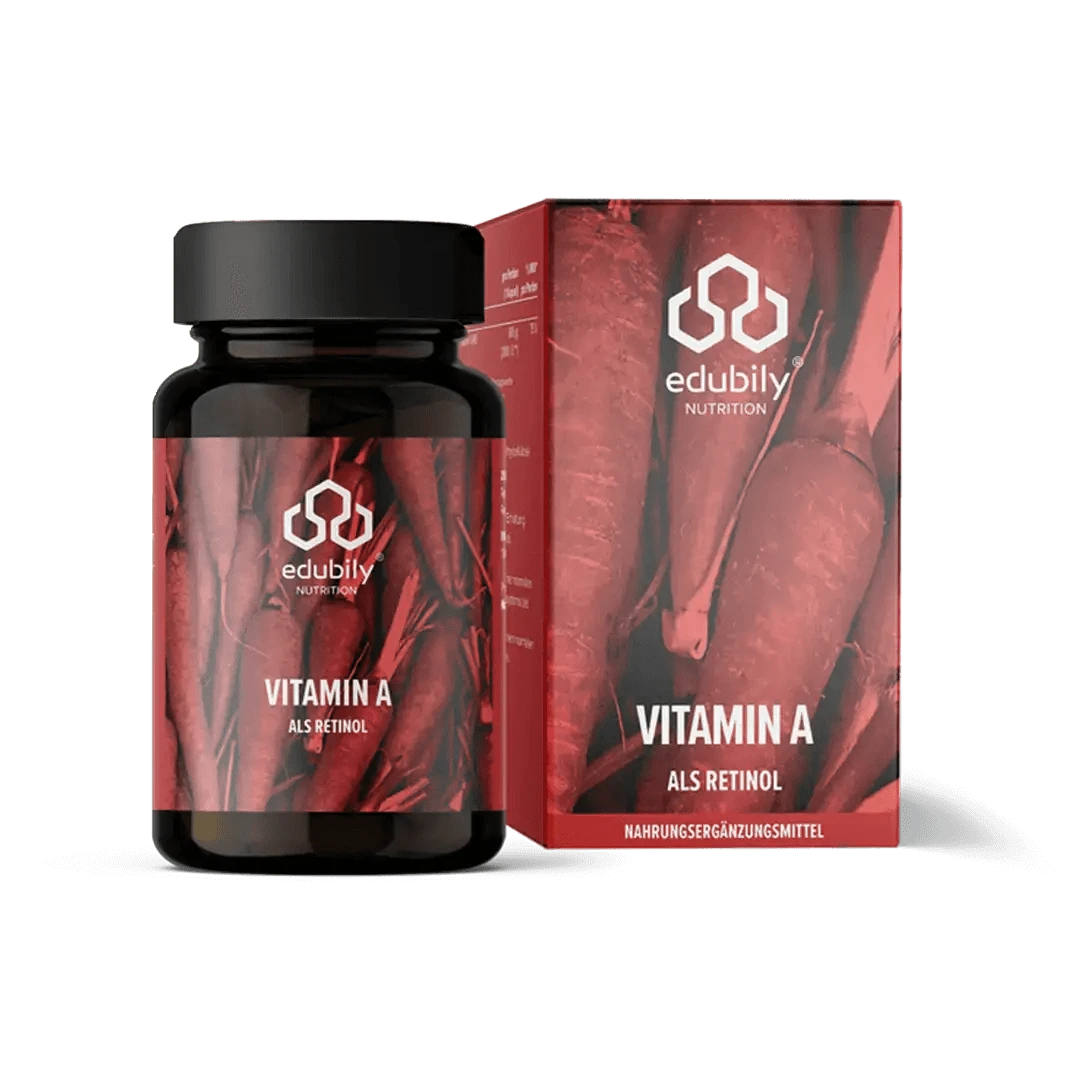 Vitamin A (reines Retinol) kaufen -  edubily Vitamine  - Fitness Onlineshop