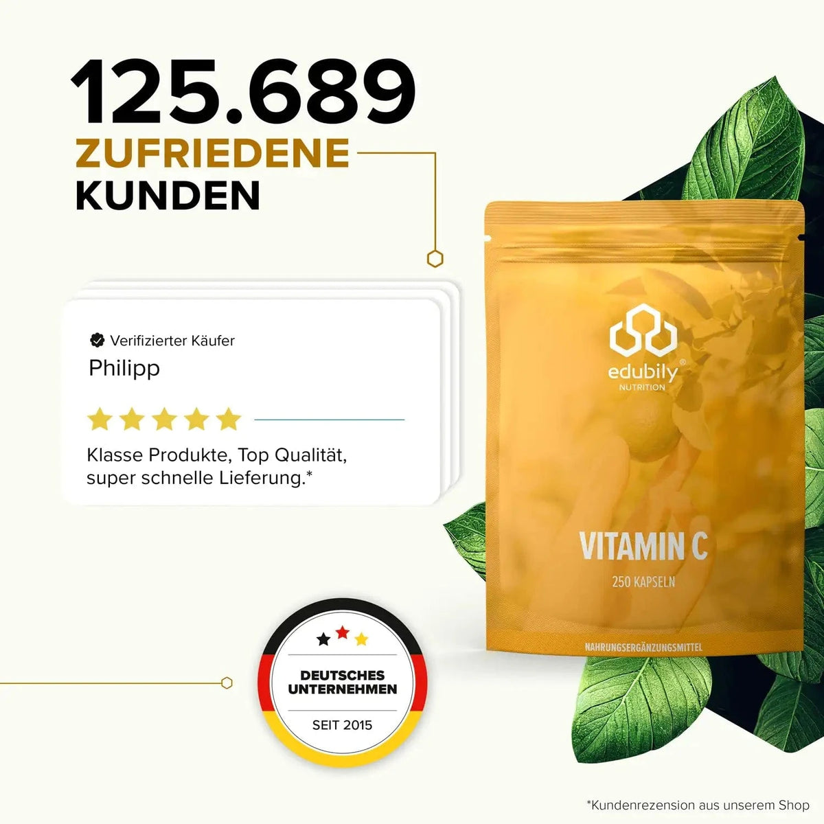 Vitamin C Kapsel kaufen -  edubily Vitamine  - Fitness Onlineshop