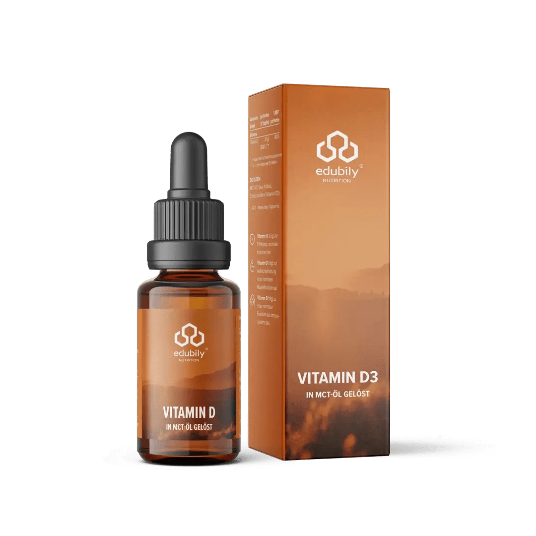 Vitamin D3 20ml 20 ml Tropfen kaufen -  edubily Vitamine  - Fitness Onlineshop