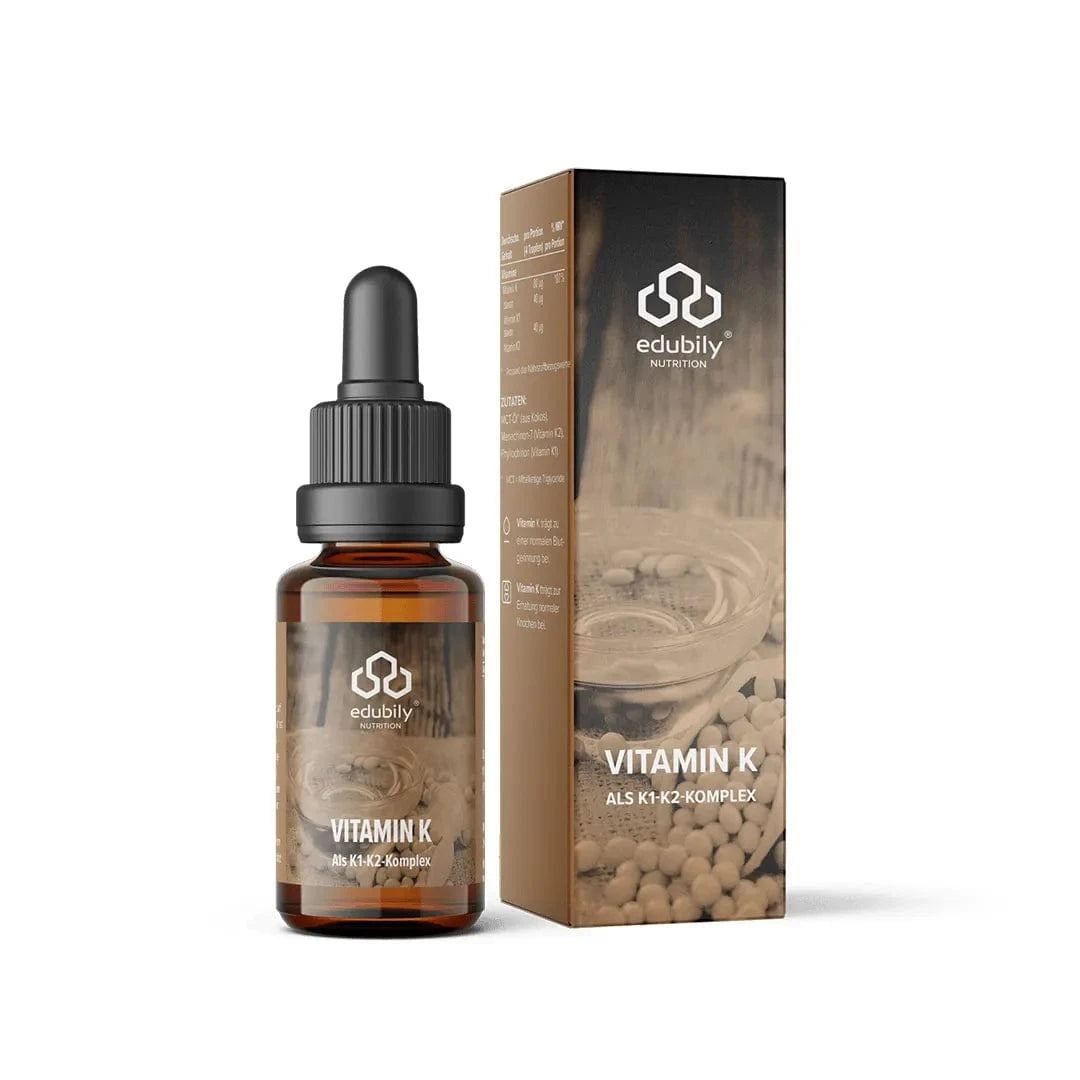 Vitamin K-Komplex mit K1 und K2-MK7 20ml kaufen -  edubily Vitamine  - Fitness Onlineshop