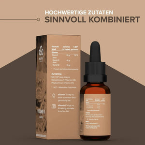 Vitamin K-Komplex mit K1 und K2-MK7 20ml kaufen -  edubily Vitamine  - Fitness Onlineshop