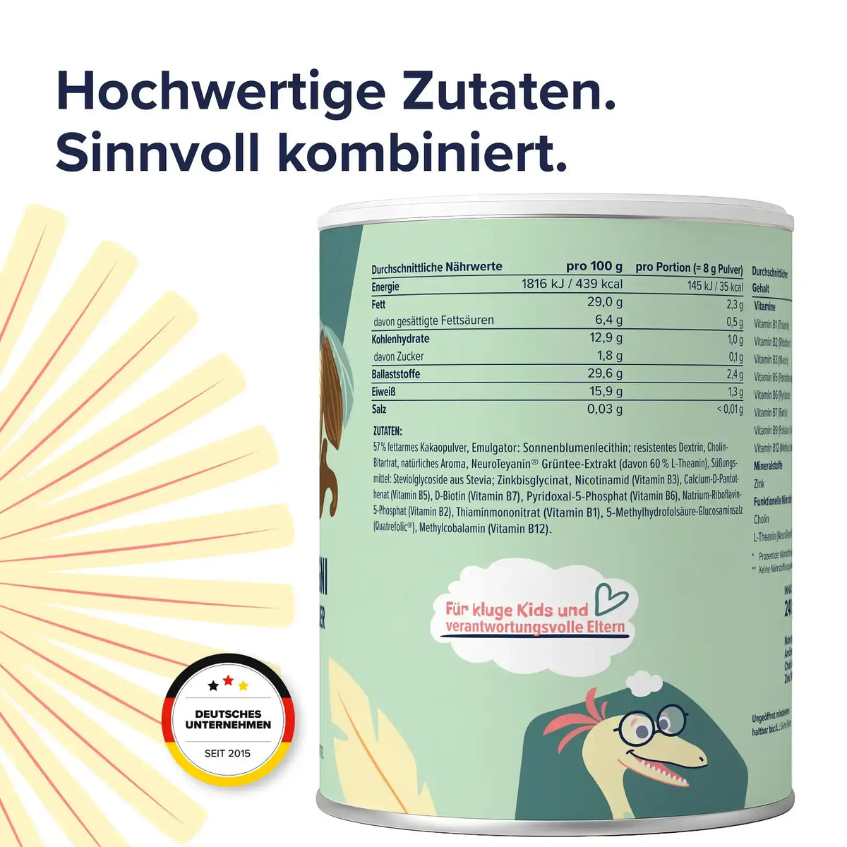 Vitasauri® Kids Kogni Getränkepulver kaufen -  edubily Vitamine  - Fitness Onlineshop