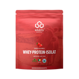 Whey-Isolat Pulver aus Weidemilch Erdbeere kaufen -  edubily Whey Proteinpulver  - Fitness Onlineshop