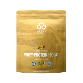 Whey-Isolat Pulver aus Weidemilch Vanille kaufen -  edubily Whey Proteinpulver  - Fitness Onlineshop