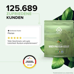 Whey-Isolat Pulver aus Weidemilch kaufen -  edubily Whey Proteinpulver  - Fitness Onlineshop