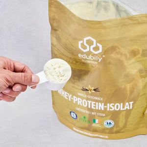 Whey-Isolat Pulver aus Weidemilch kaufen -  edubily Whey Proteinpulver  - Fitness Onlineshop