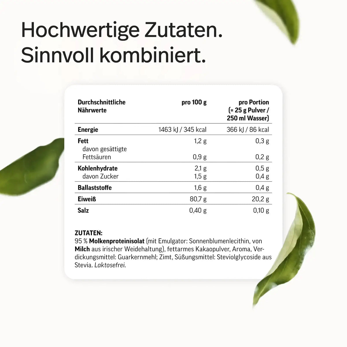 Whey-Isolat Pulver aus Weidemilch kaufen -  edubily Whey Proteinpulver  - Fitness Onlineshop