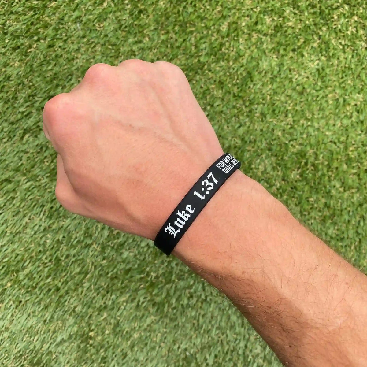 Luke 1:37 Wristband kaufen -  Elite Athletic Gear Armbänder  - Fitness Onlineshop