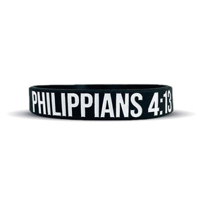 Elite Athletic Gear PHILIPPIANS 4:13 VERSE Wristband XL (9") kaufen bei haghpowered.com