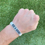 RISE & GRIND Wristband kaufen -  Elite Athletic Gear Armbänder  - Fitness Onlineshop