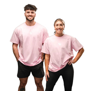 Frog Unisex Oversized T-Shirt (Pink) Pink / XXXL kaufen -  Frog Grips Oberteile Unisex  - Fitness Onlineshop