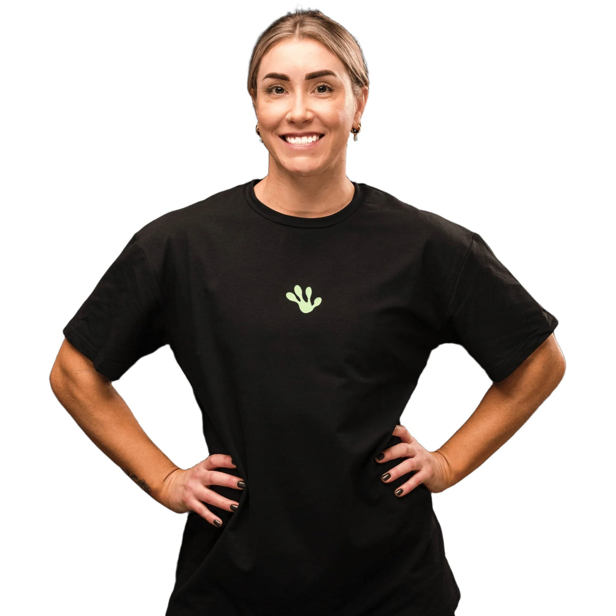 Frog Unisex Oversized T-Shirt Schwarz/Grün / XXXL kaufen -  Frog Grips Oberteile Unisex  - Fitness Onlineshop