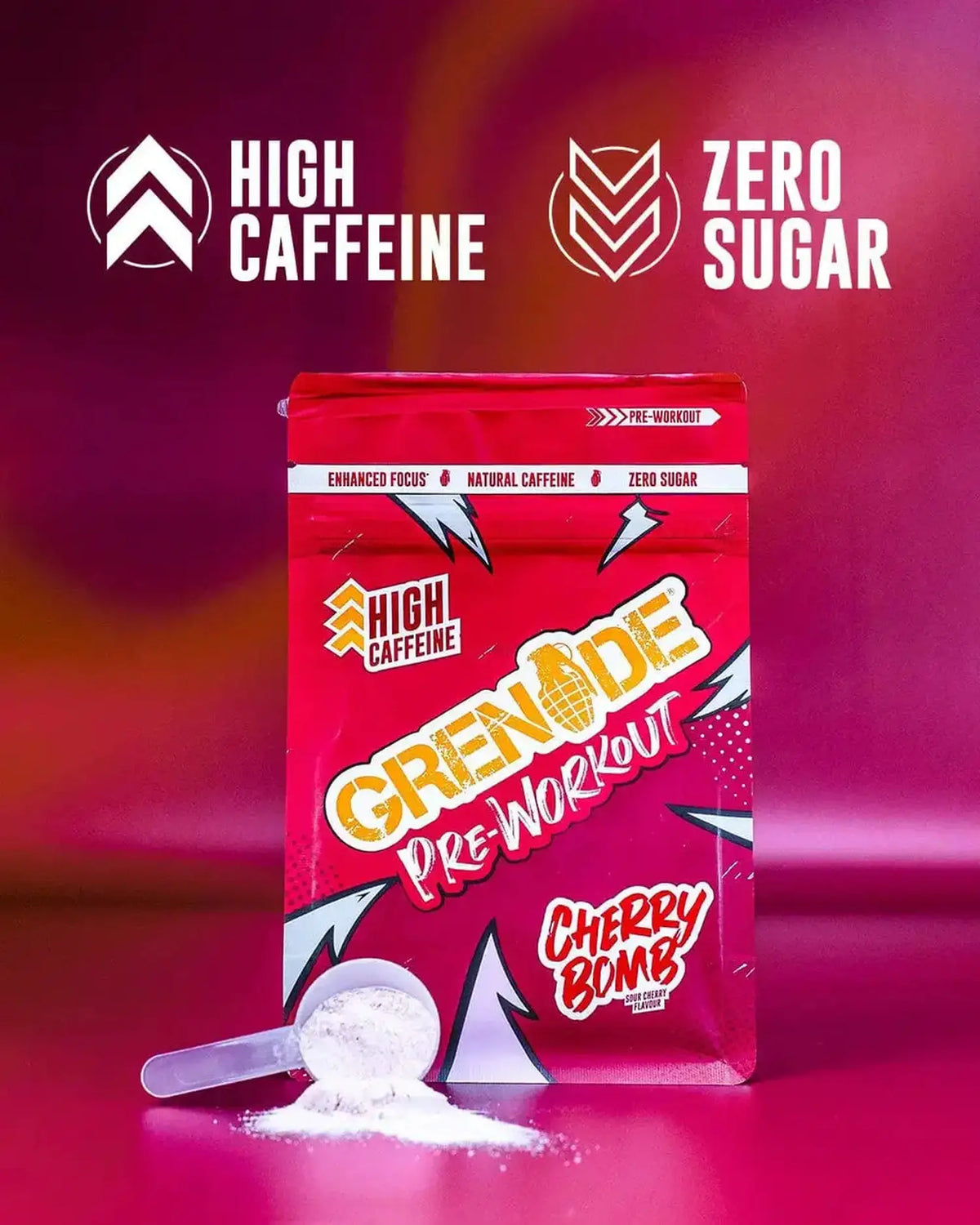 Grenade Grenade Pre-Workout (330 g) Cherry Bomb kaufen bei haghpowered.com