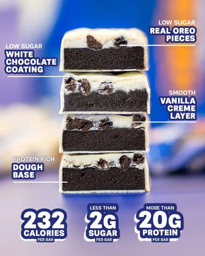 Grenade Grenade Protein Bar 12 x 60 g White Oreo kaufen bei haghpowered.com