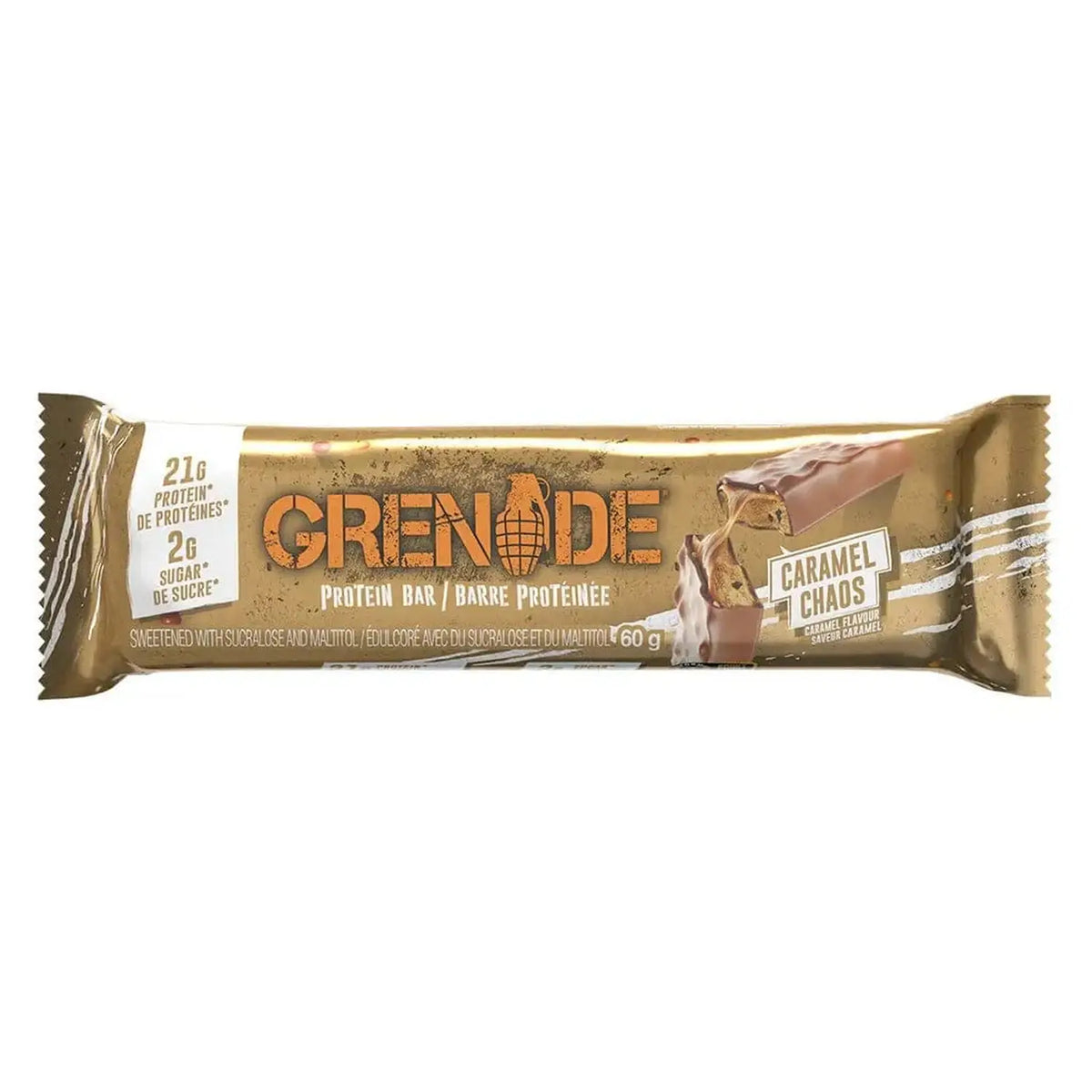 Grenade Grenade Protein Bar 60 g Caramel Chaos kaufen bei haghpowered.com