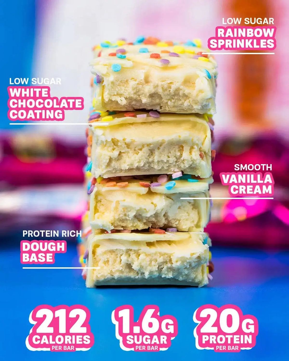Grenade Grenade Protein Bar 60 g Birthday Cake kaufen bei haghpowered.com