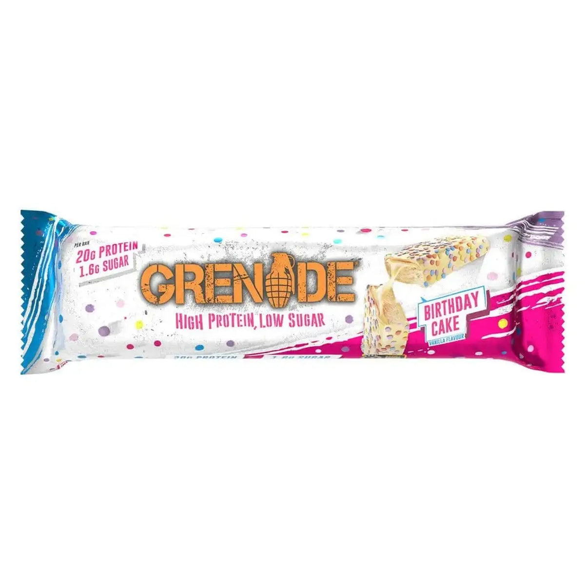 Grenade Grenade Protein Bar 60 g Birthday Cake kaufen bei haghpowered.com