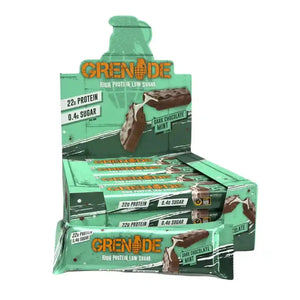 Grenade Grenade Protein Bar 12 x 60 g Dark Choc Mint kaufen bei haghpowered.com