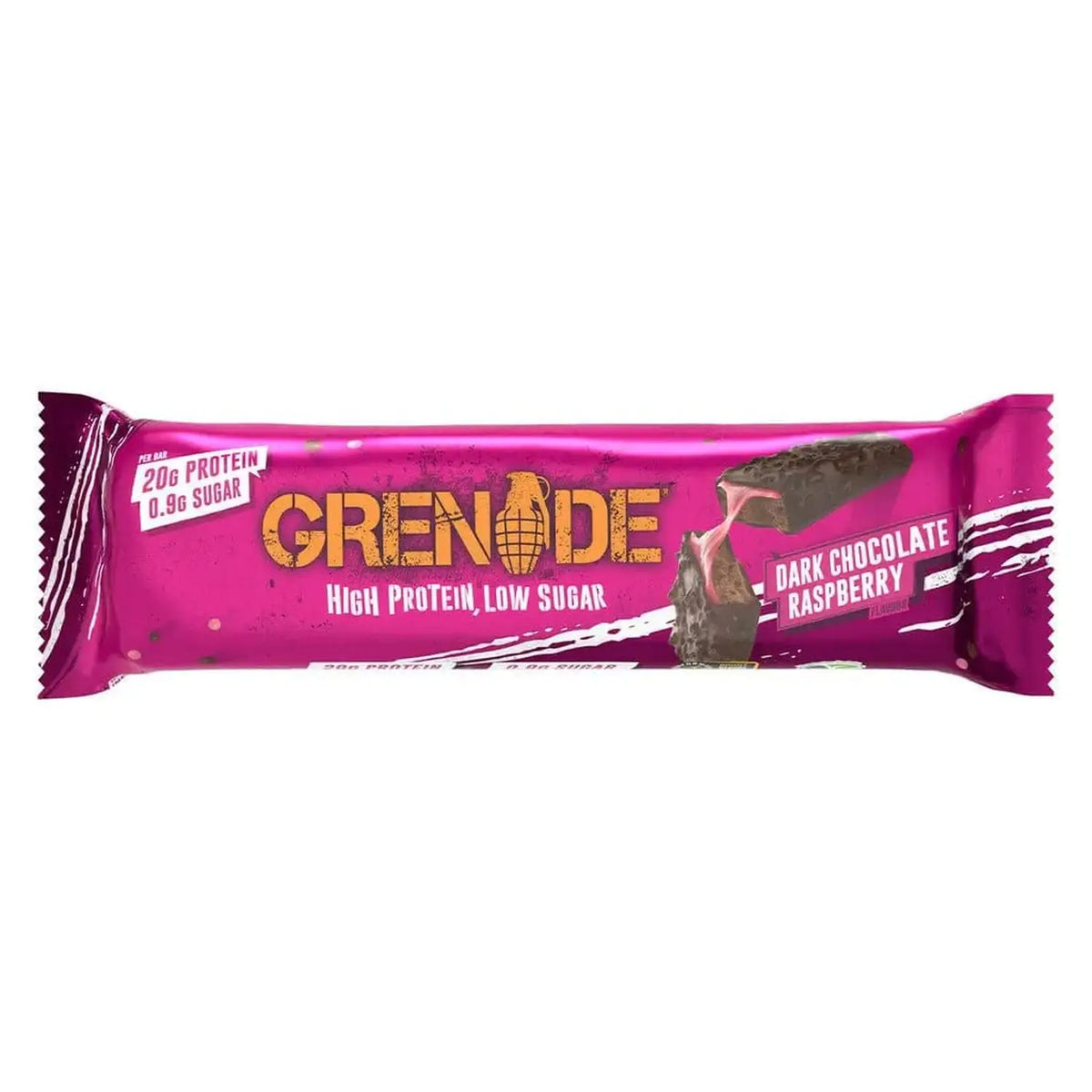 Grenade Grenade Protein Bar 60 g Dark Chocolate Raspberry kaufen bei haghpowered.com