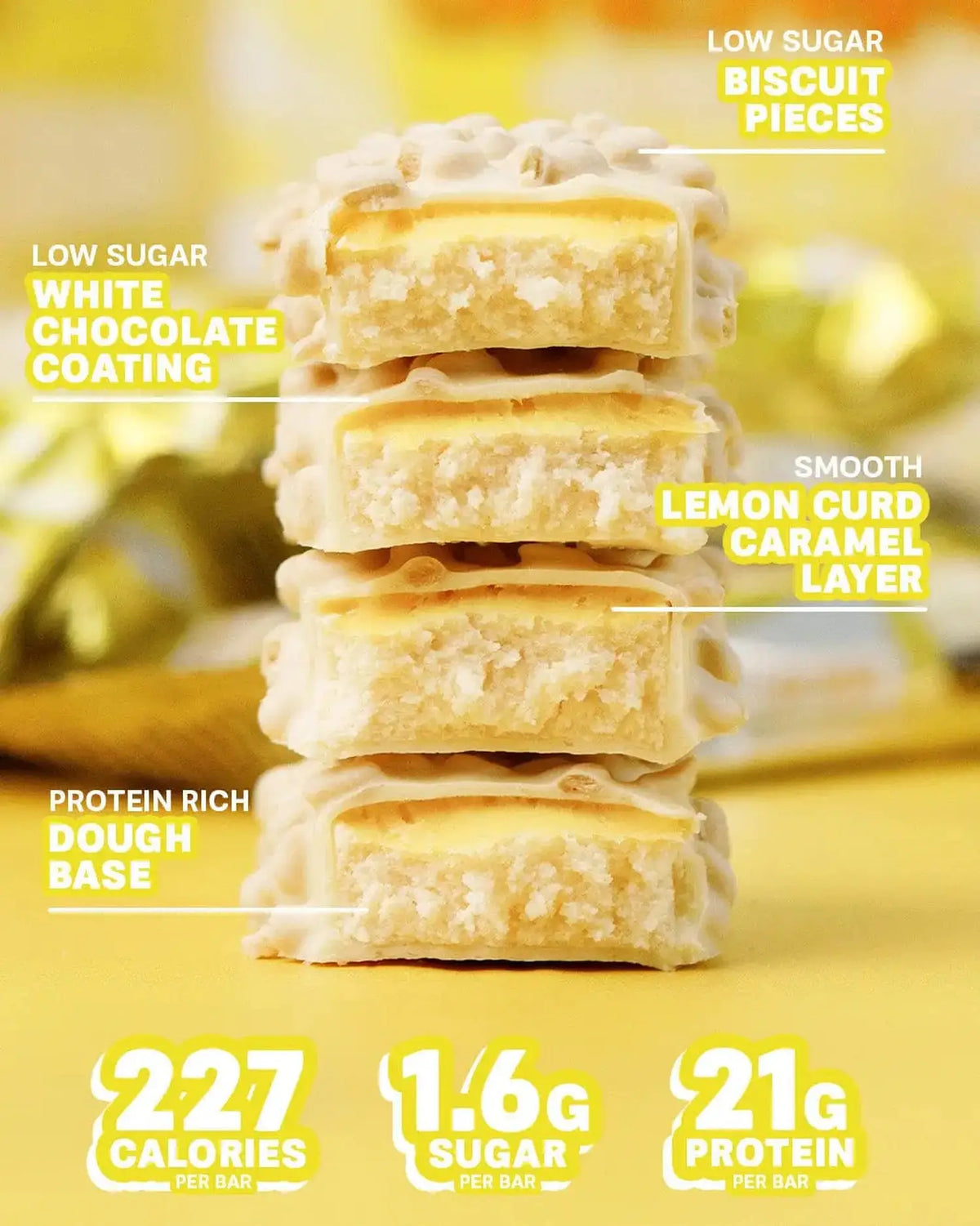 Grenade Grenade Protein Bar 12 x 60 g Lemon kaufen bei haghpowered.com