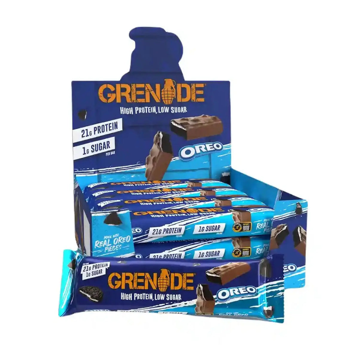Grenade Grenade Protein Bar 12 x 60 g Oreo kaufen bei haghpowered.com