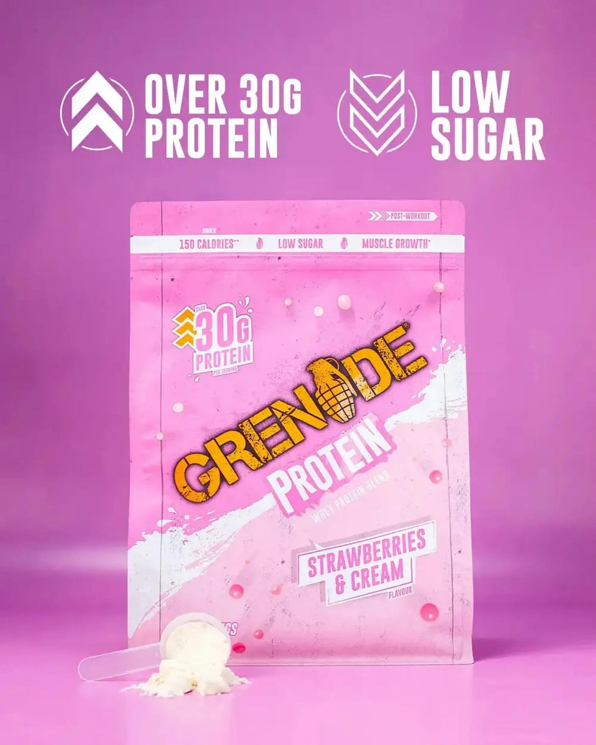 Grenade Grenade Protein Blend (Whey) Strawberries and Cream 2 kg kaufen bei haghpowered.com