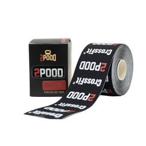 Kinesiology Tape Black / 10" Pre-cut kaufen -  he-ao sports tape KT Tape  - Fitness Onlineshop