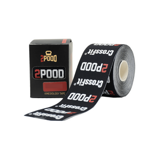 Kinesiology Tape Black / 10" Pre-cut kaufen -  he-ao sports tape KT Tape  - Fitness Onlineshop