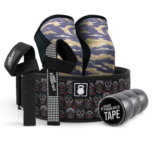 HighPowered 2POOD Weightlifting Pack - Day of the Deadlifts Tiger Camo kaufen bei haghpowered.com