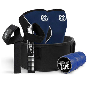 HighPowered 2POOD x Rehband Weightlifting Pack - Blau XL kaufen bei haghpowered.com