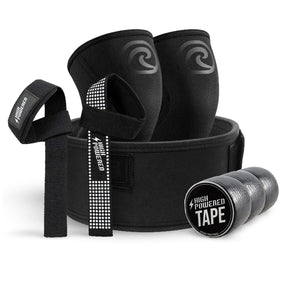 HighPowered 2POOD x Rehband Weightlifting Pack - Carbon-Schwarz XXL kaufen bei haghpowered.com
